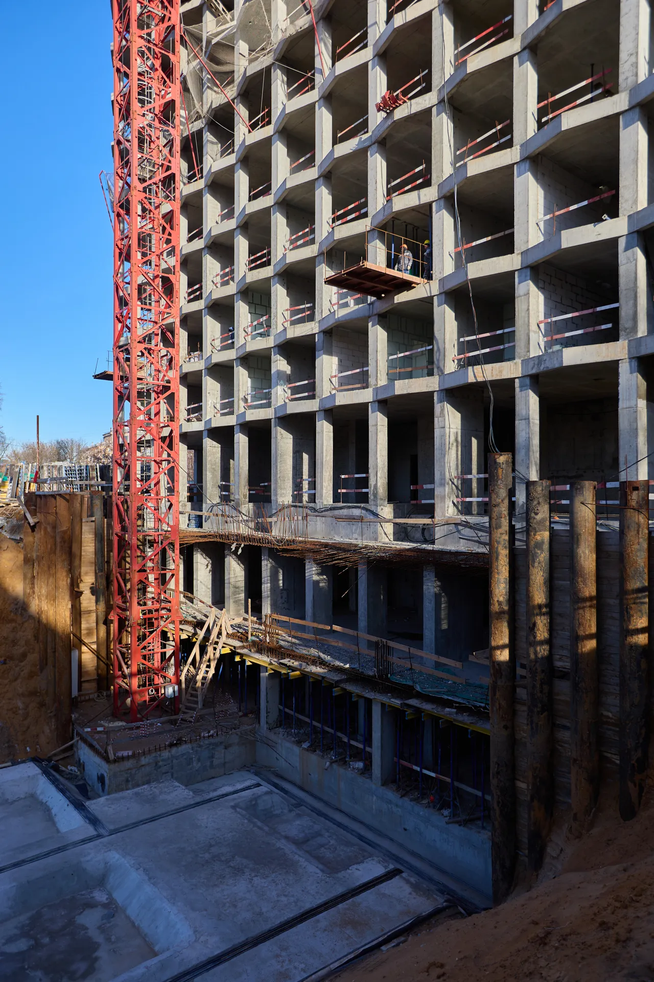 ЖК Инди Тауэрз ход строительства