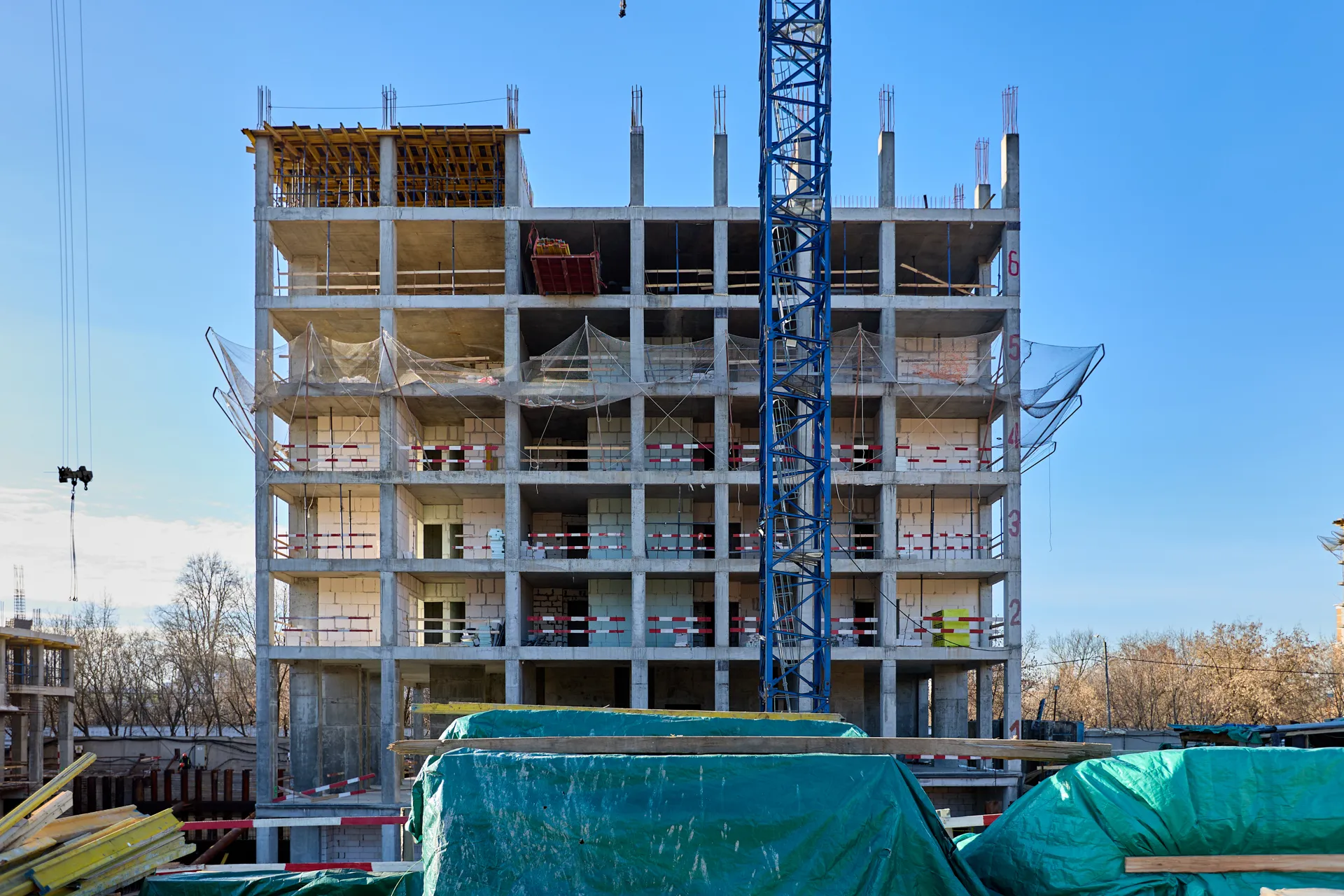 ЖК Инди Тауэрз ход строительства