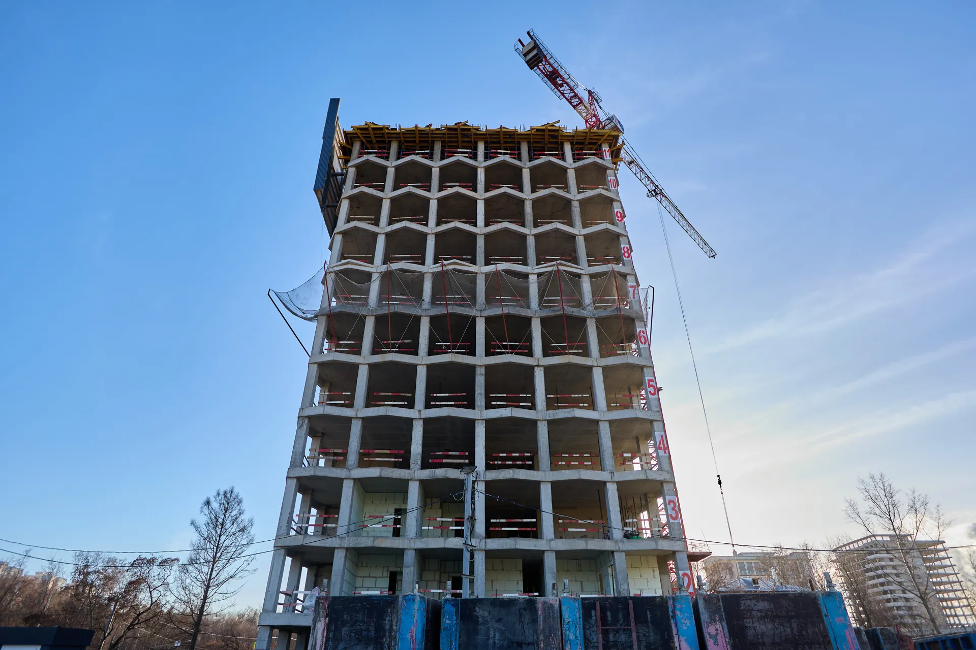 ЖК Инди Тауэрз ход строительства