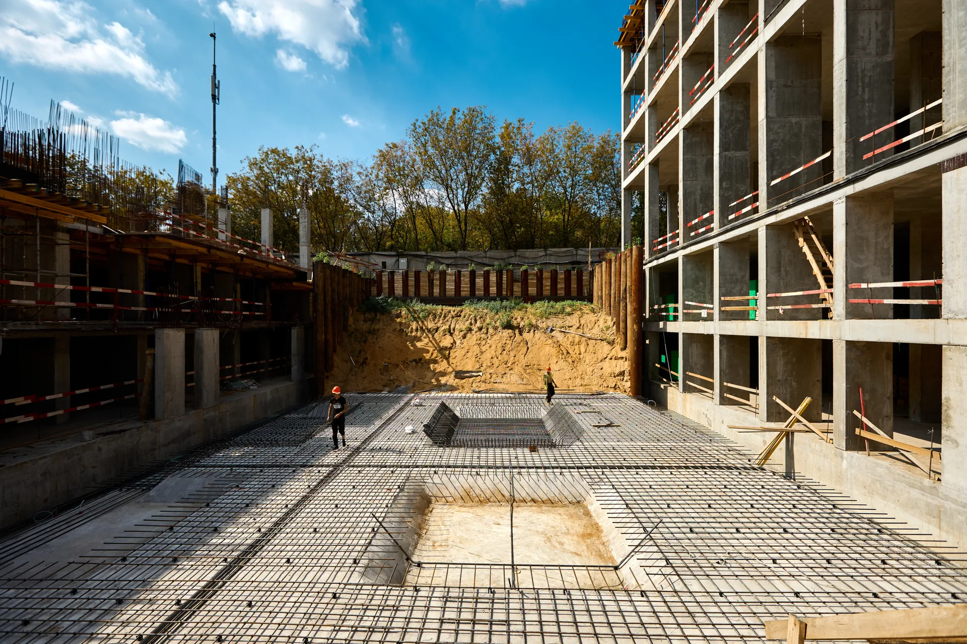 ЖК Инди Тауэрз ход строительства