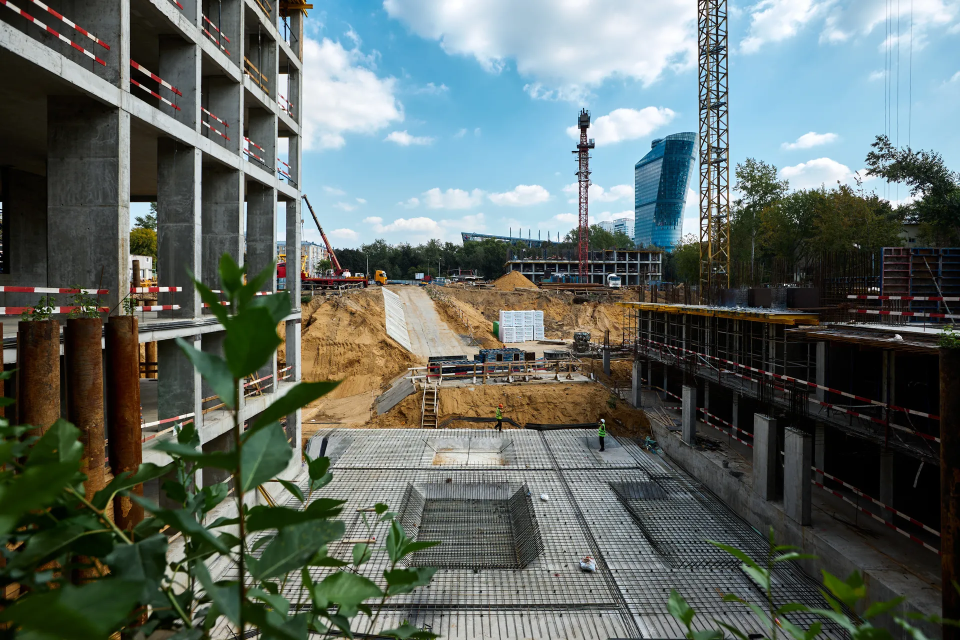 ЖК Инди Тауэрз ход строительства