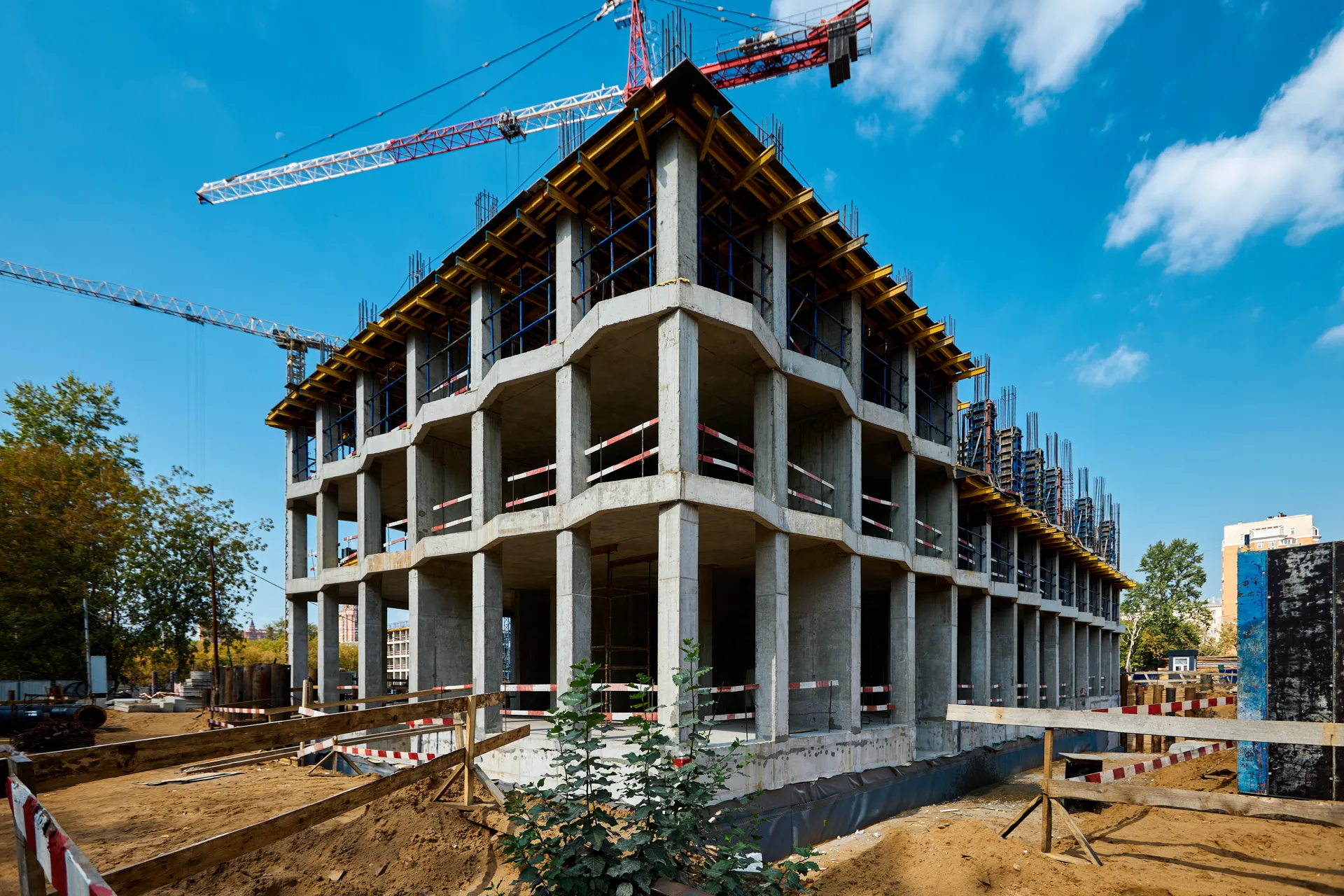 ЖК Инди Тауэрз ход строительства