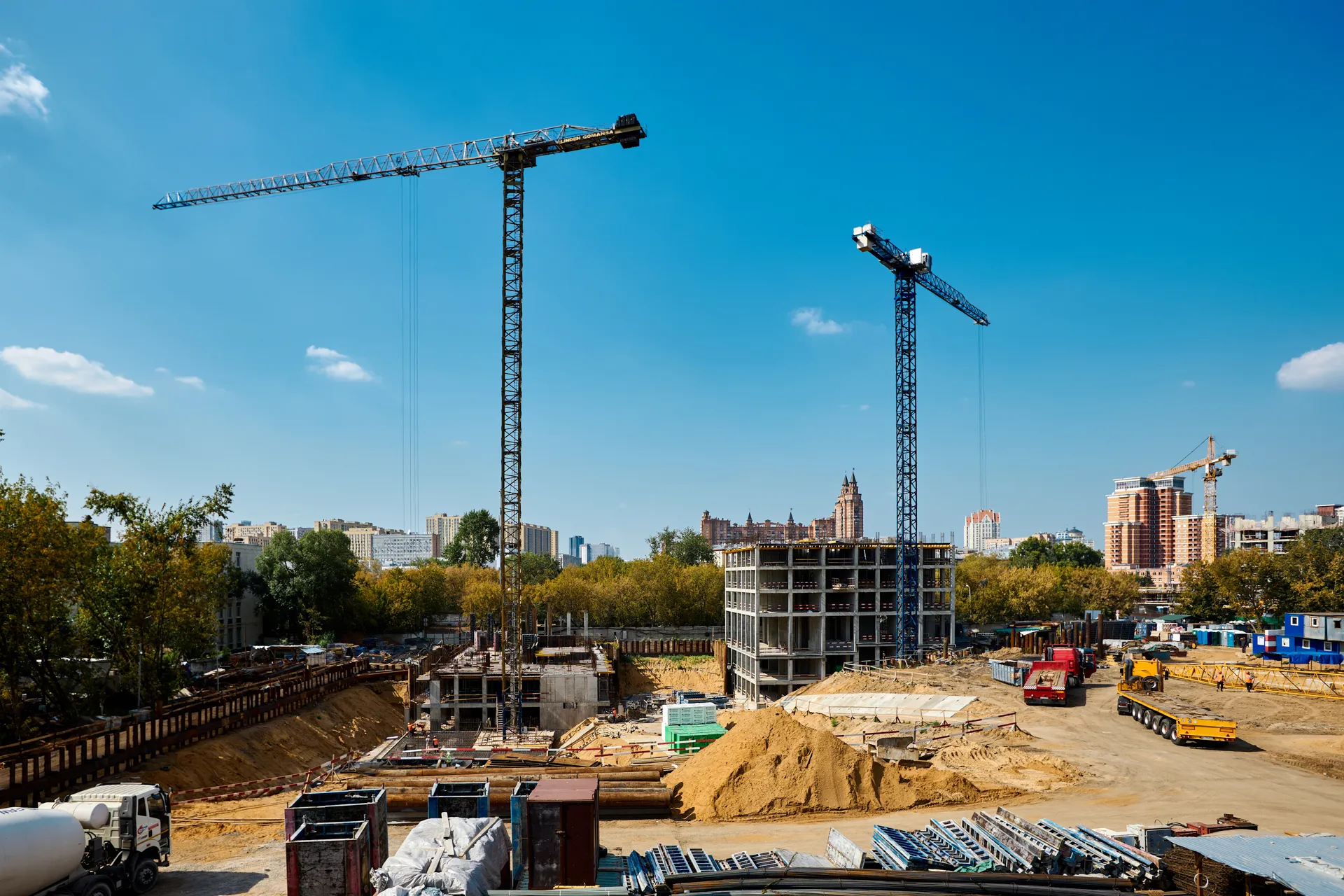 ЖК Инди Тауэрз ход строительства