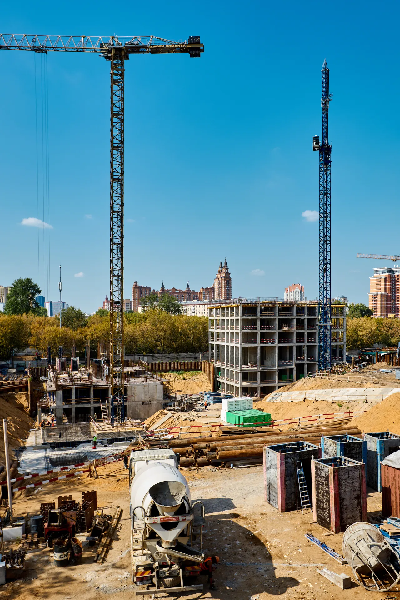 ЖК Инди Тауэрз ход строительства