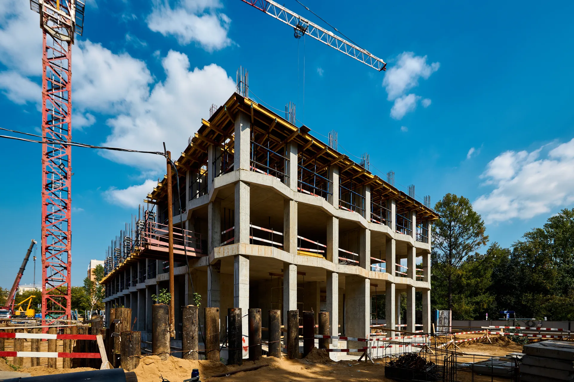 ЖК Инди Тауэрз ход строительства