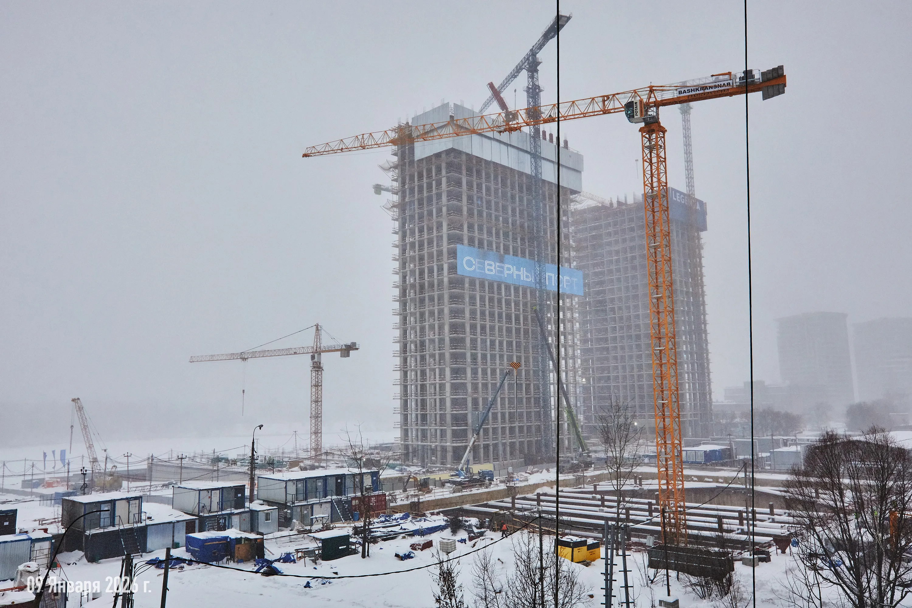 ЖК Северный Порт ход строительства