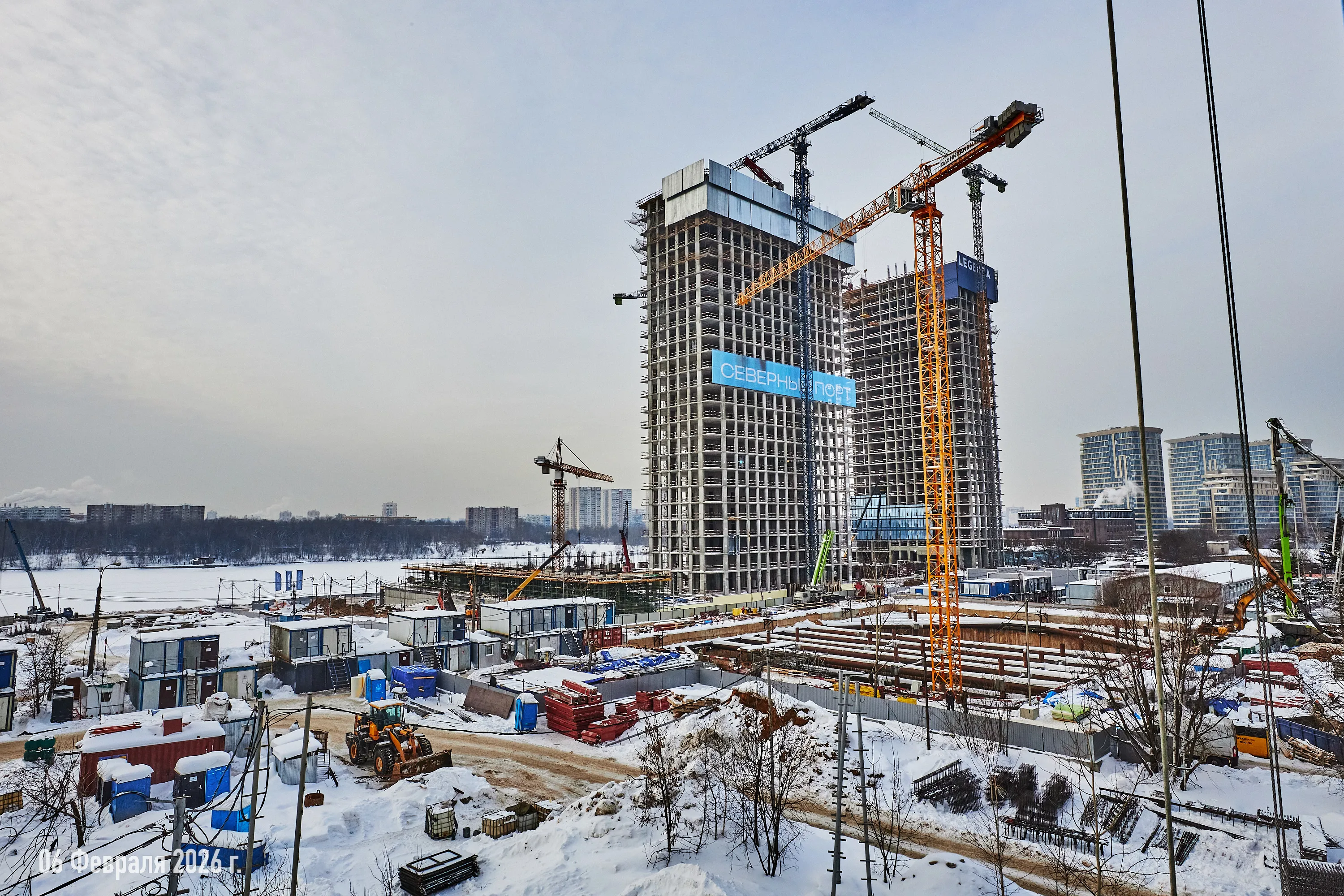 ЖК Северный Порт ход строительства
