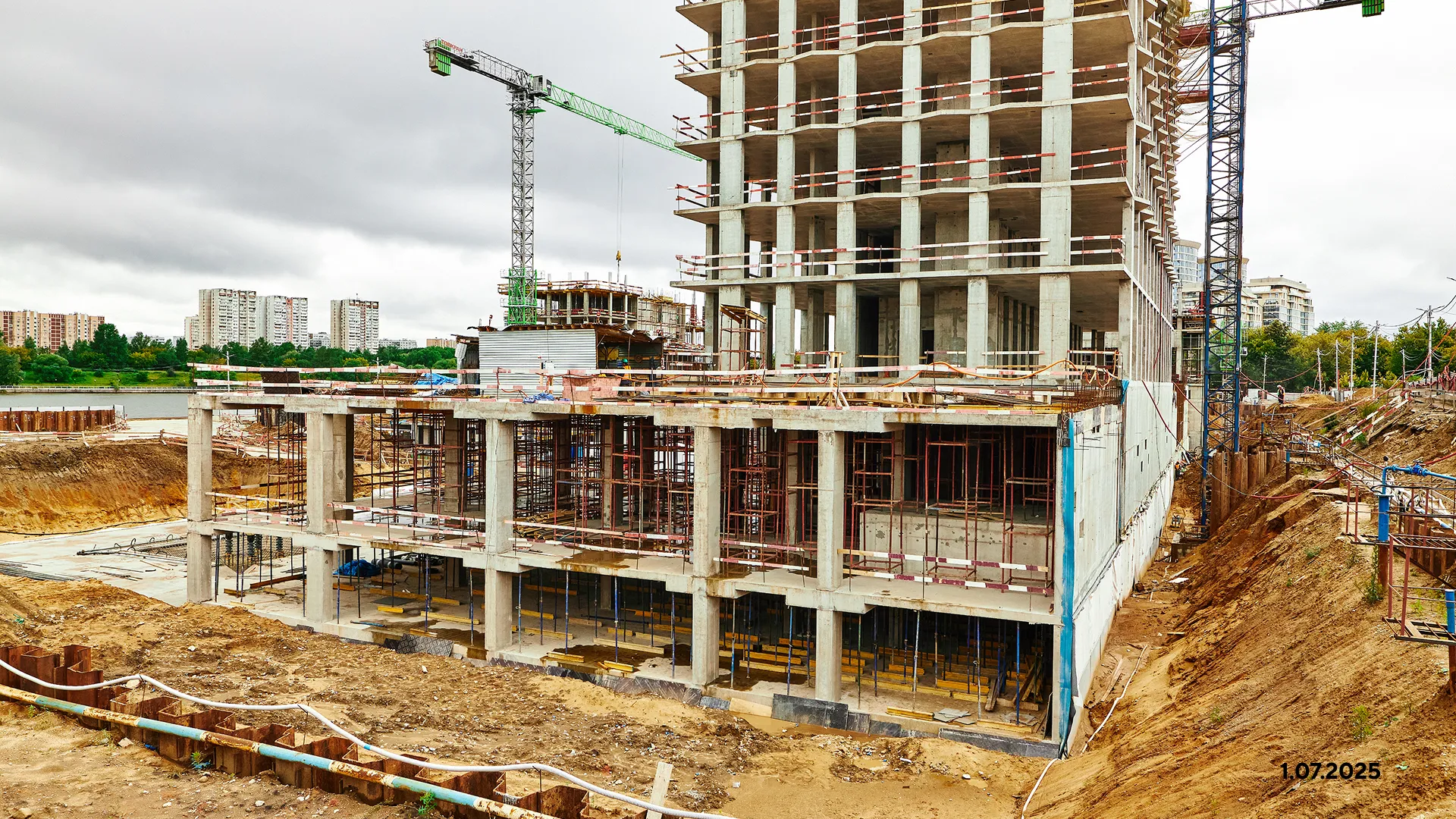 ЖК Северный Порт ход строительства