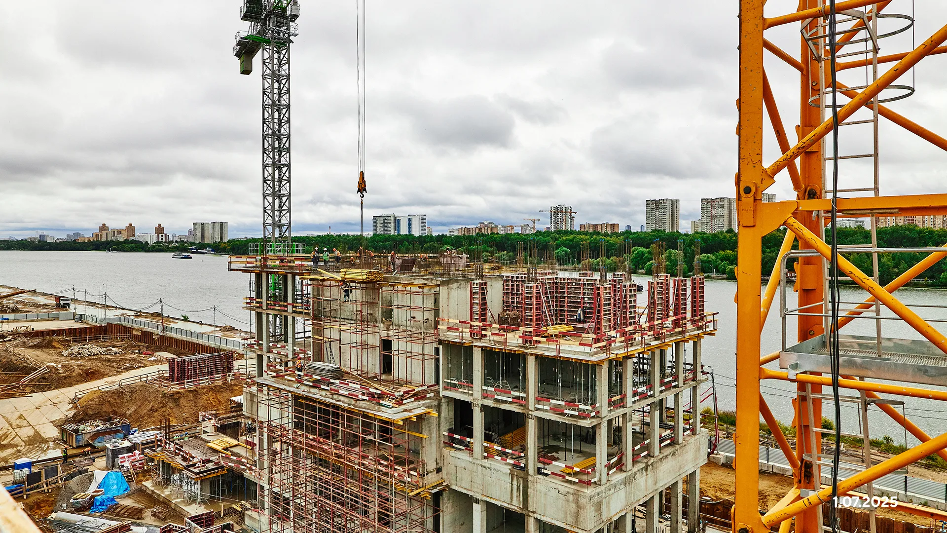 ЖК Северный Порт ход строительства