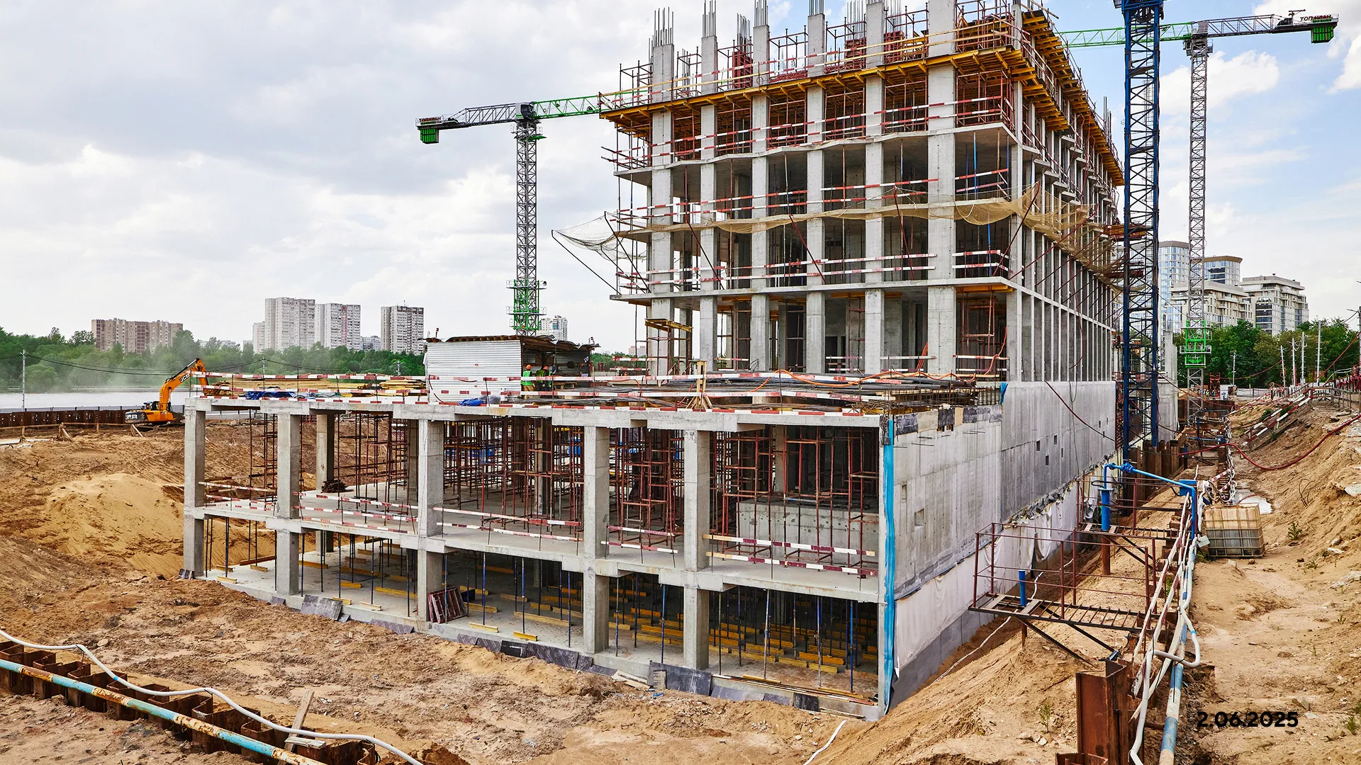 ЖК Северный Порт ход строительства