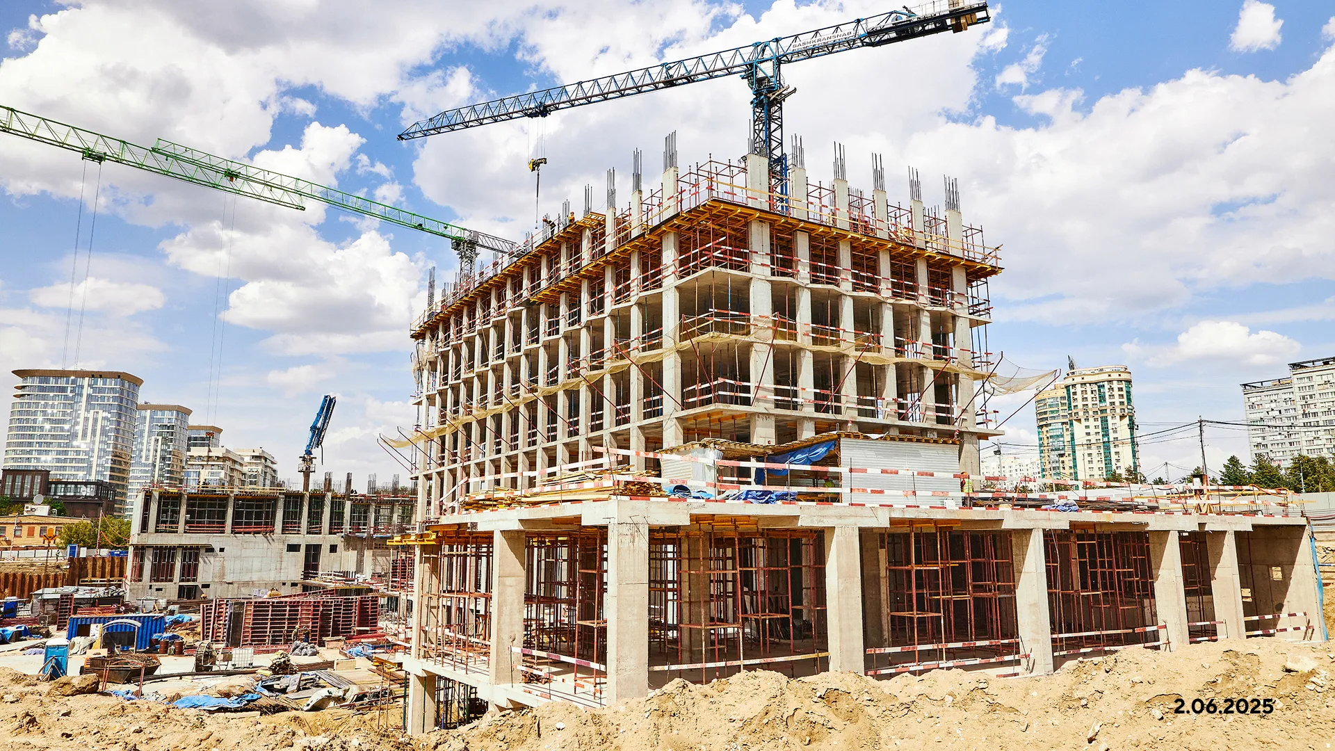 ЖК Северный Порт ход строительства
