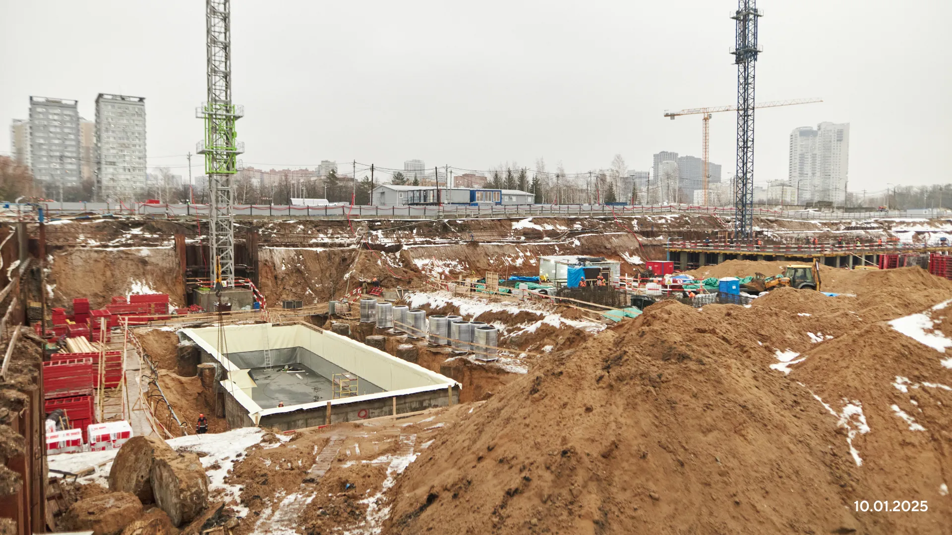 ЖК Северный Порт ход строительства