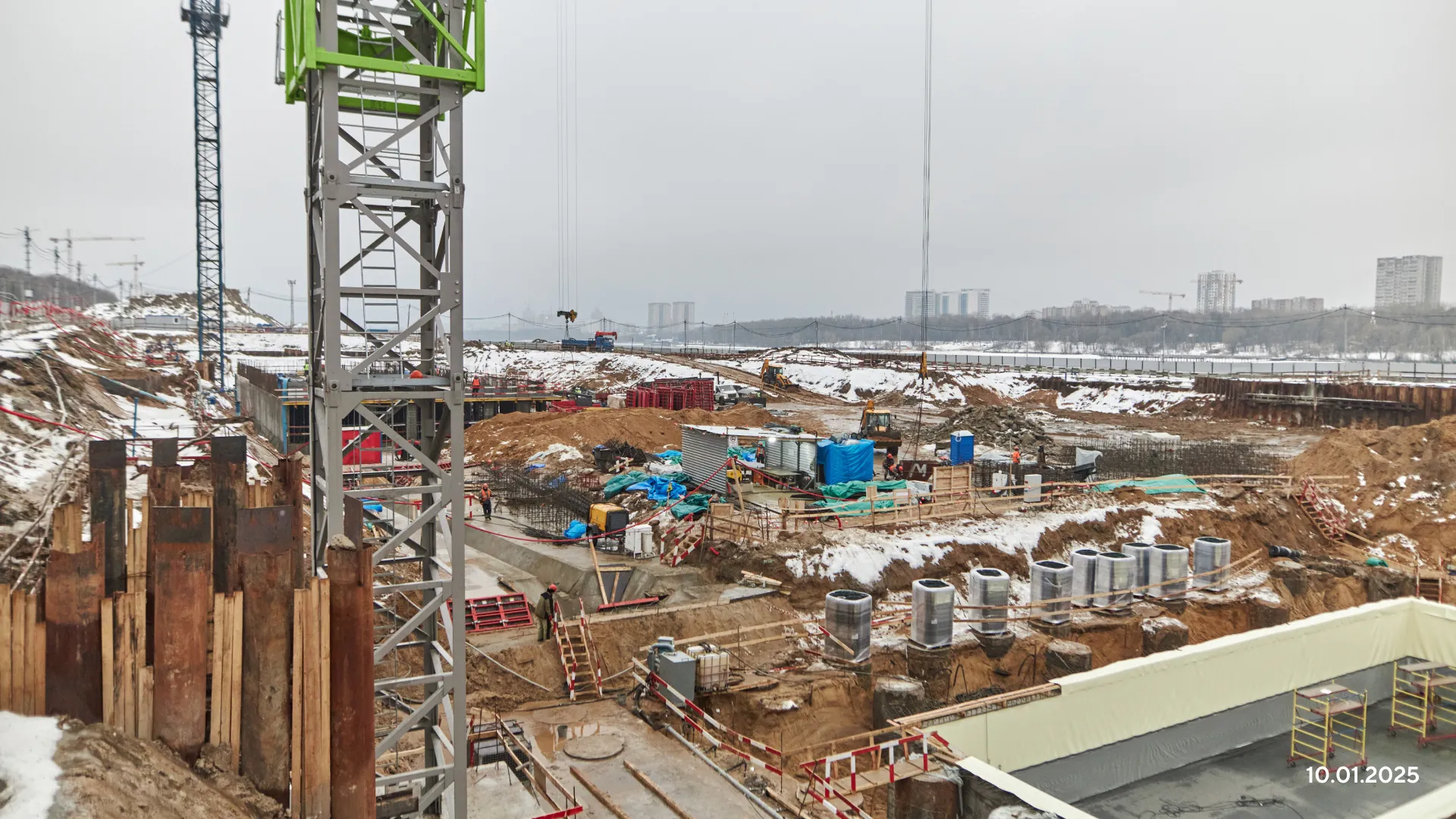 ЖК Северный Порт ход строительства