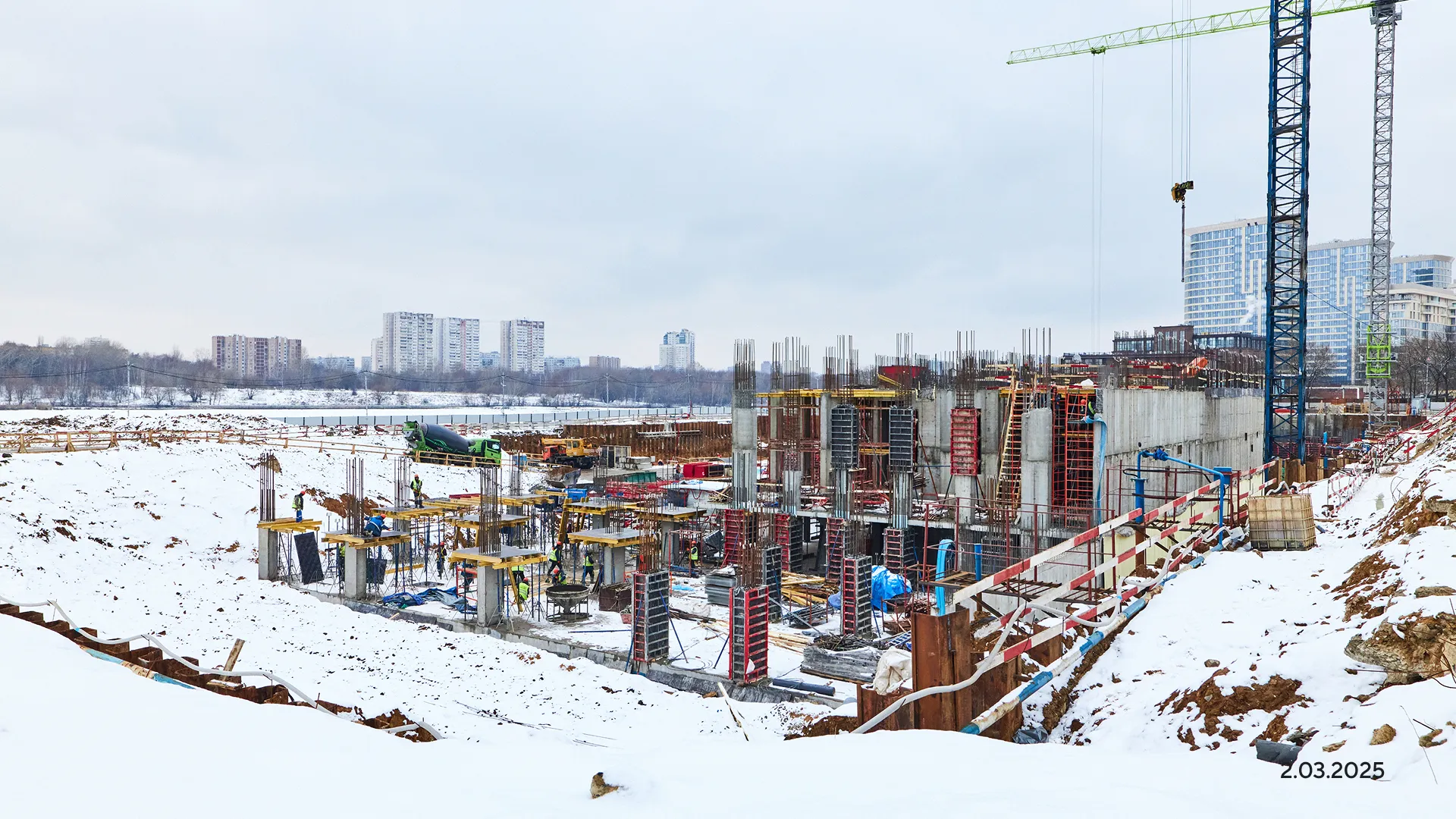 ЖК Северный Порт ход строительства