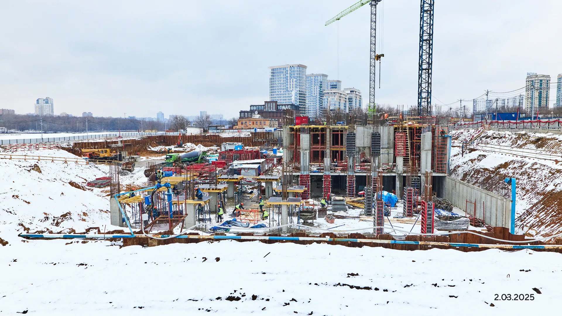 ЖК Северный Порт ход строительства