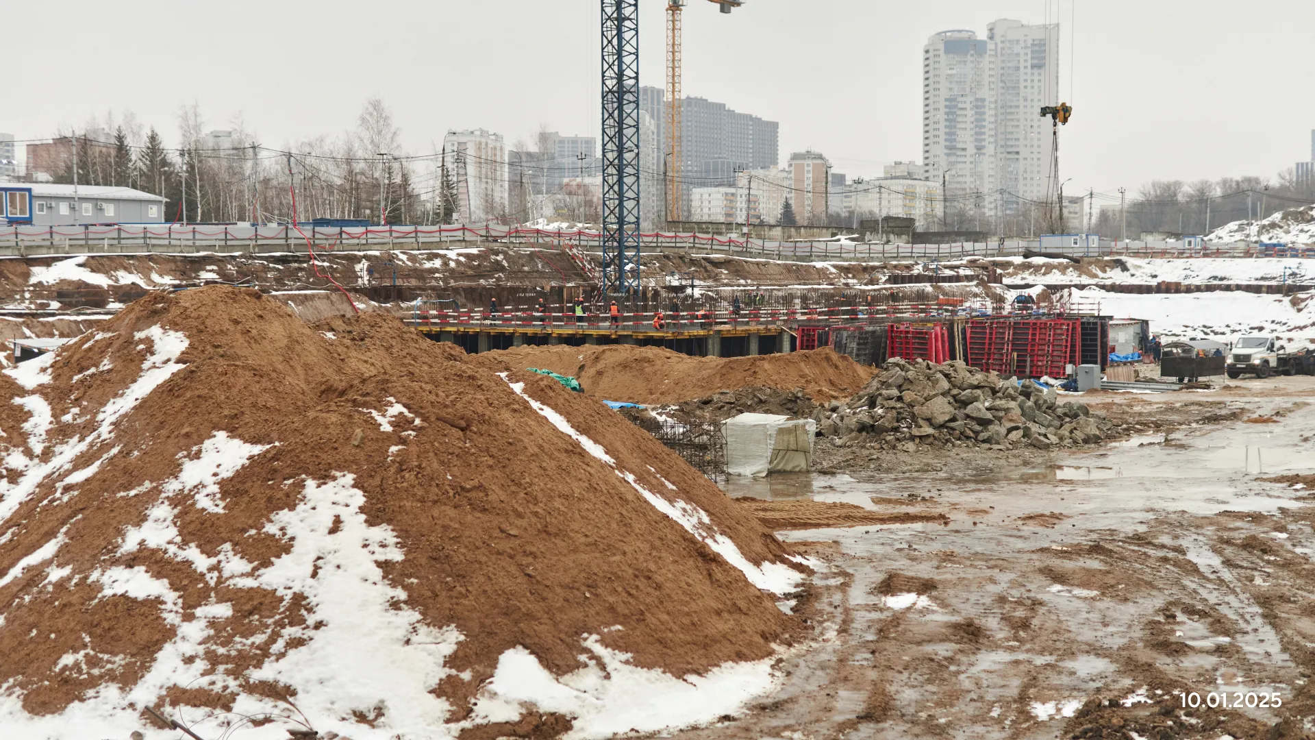 ЖК Северный Порт ход строительства