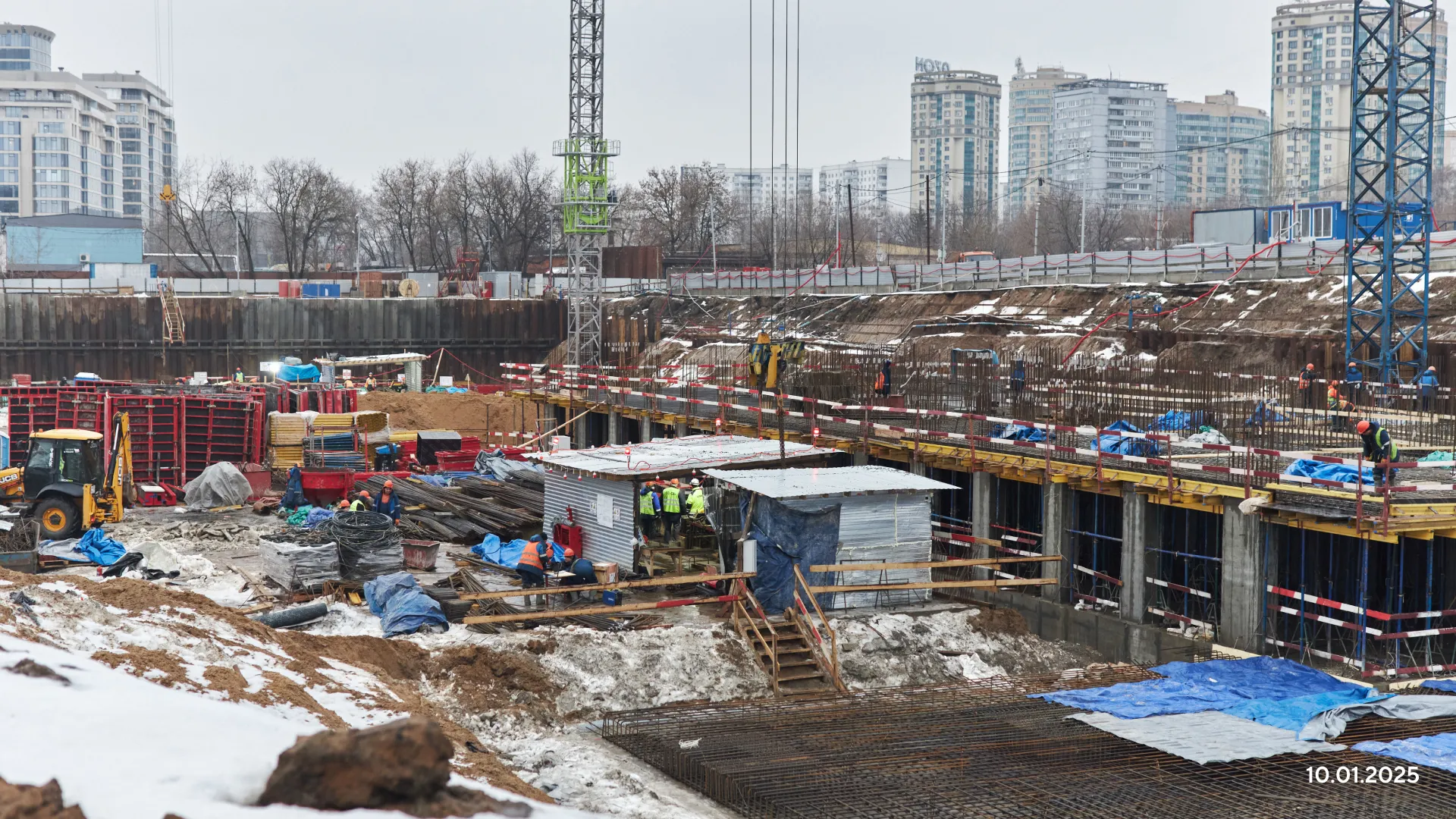 ЖК Северный Порт ход строительства