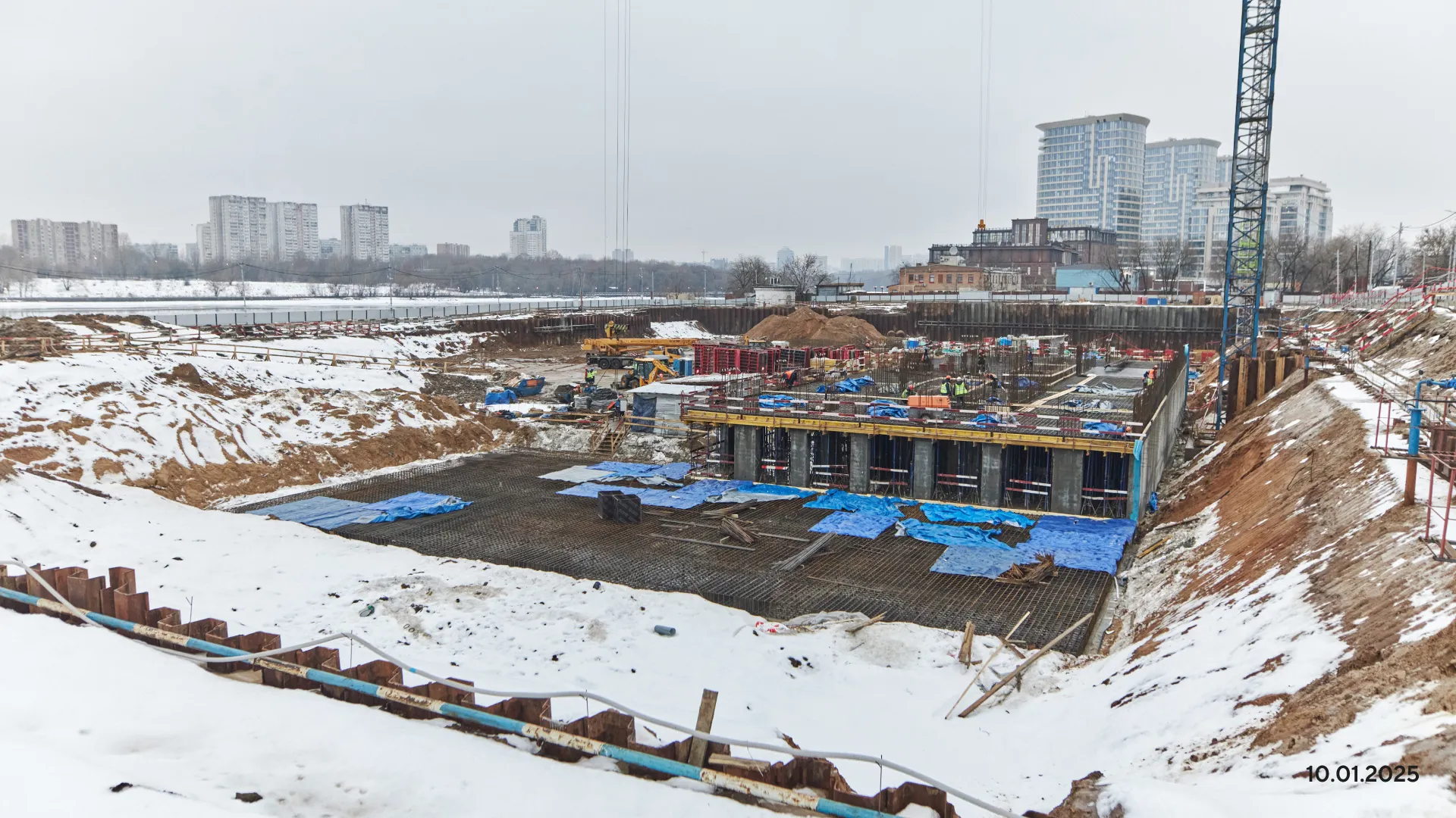 ЖК Северный Порт ход строительства