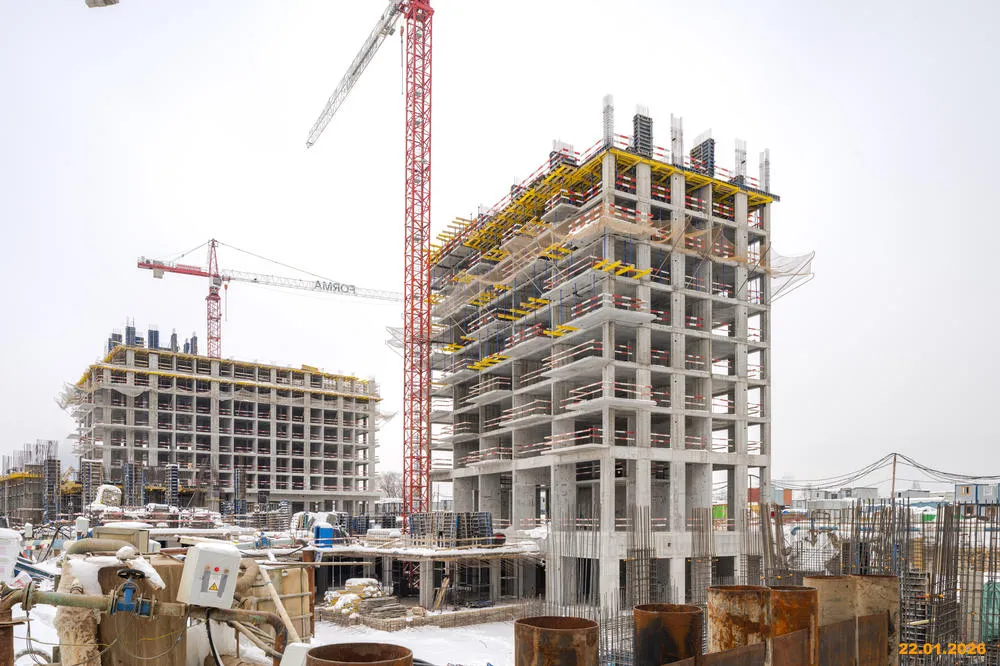 ЖК Portland (Портланд) ход строительства