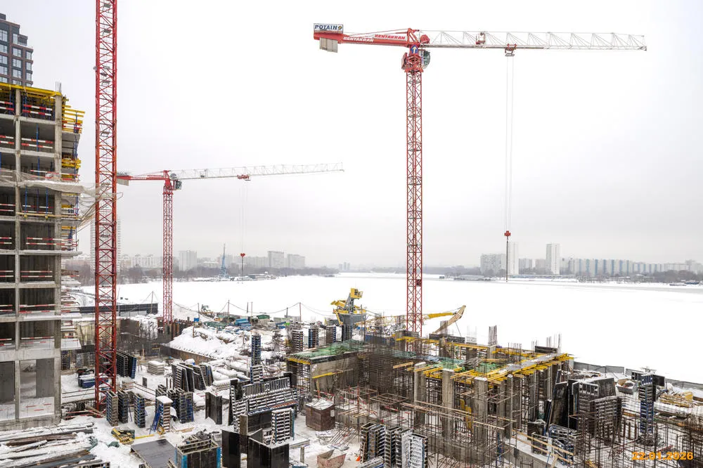 ЖК Portland (Портланд) ход строительства