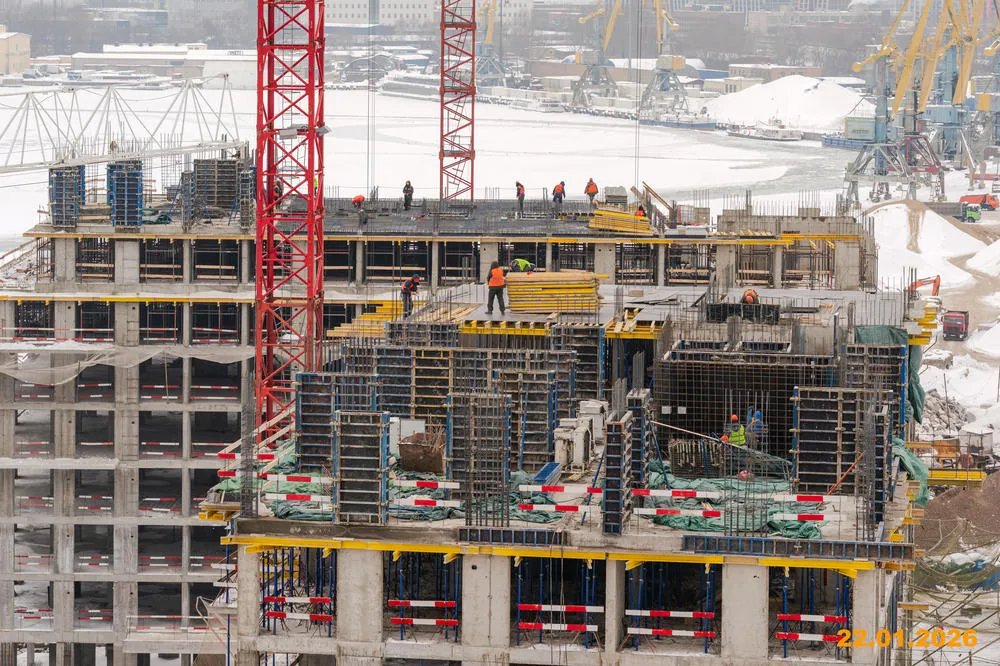 ЖК Portland (Портланд) ход строительства