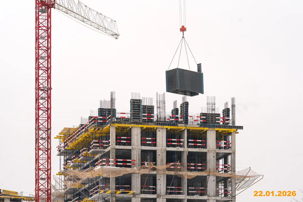 ЖК Portland (Портланд) ход строительства