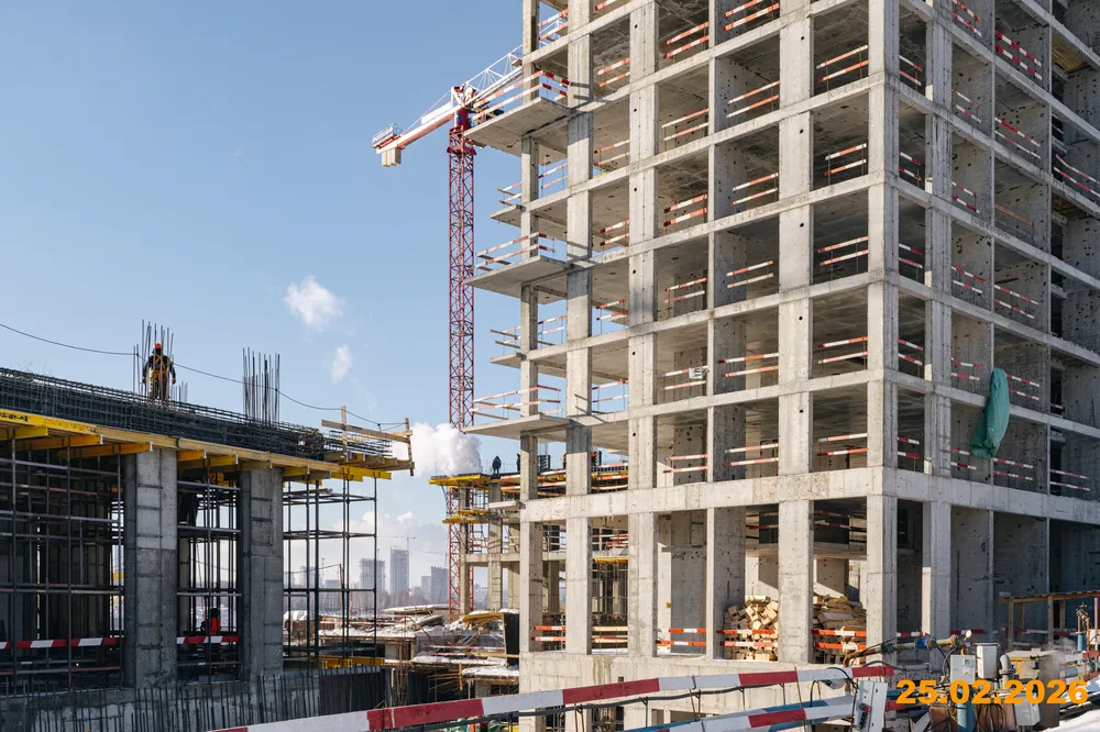 ЖК Portland (Портланд) ход строительства