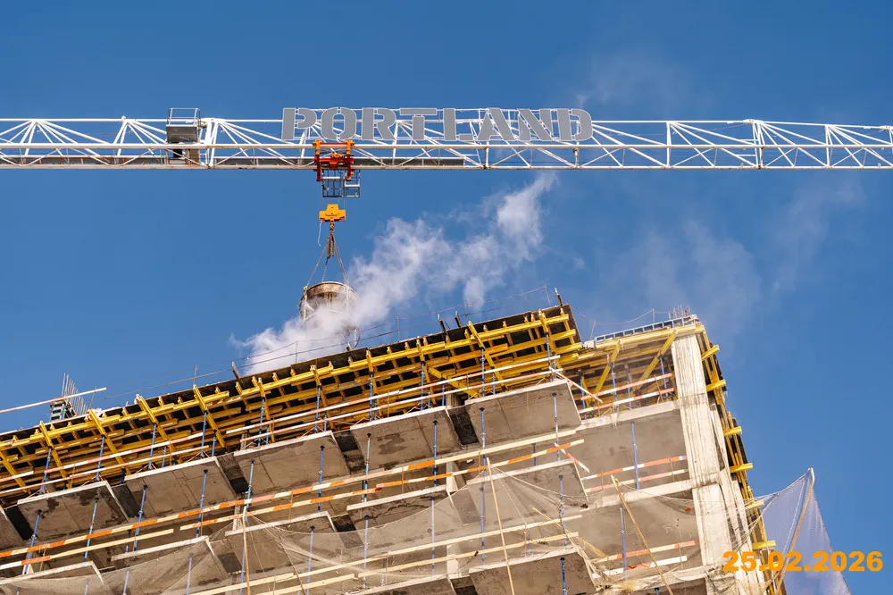 ЖК Portland (Портланд) ход строительства