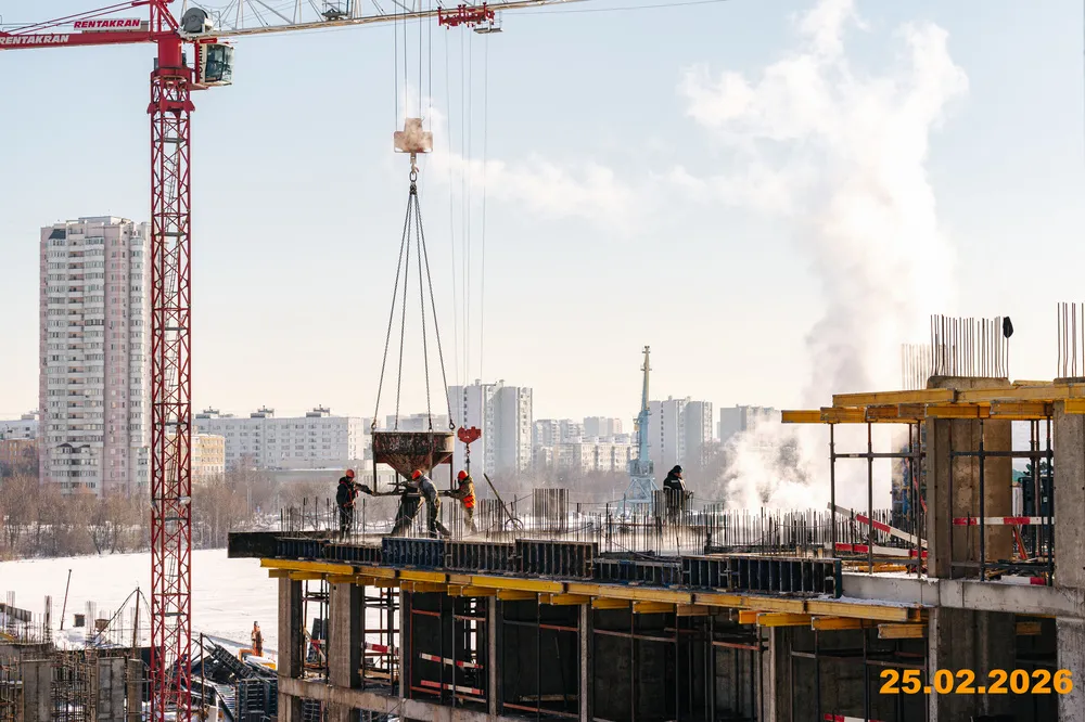 ЖК Portland (Портланд) ход строительства