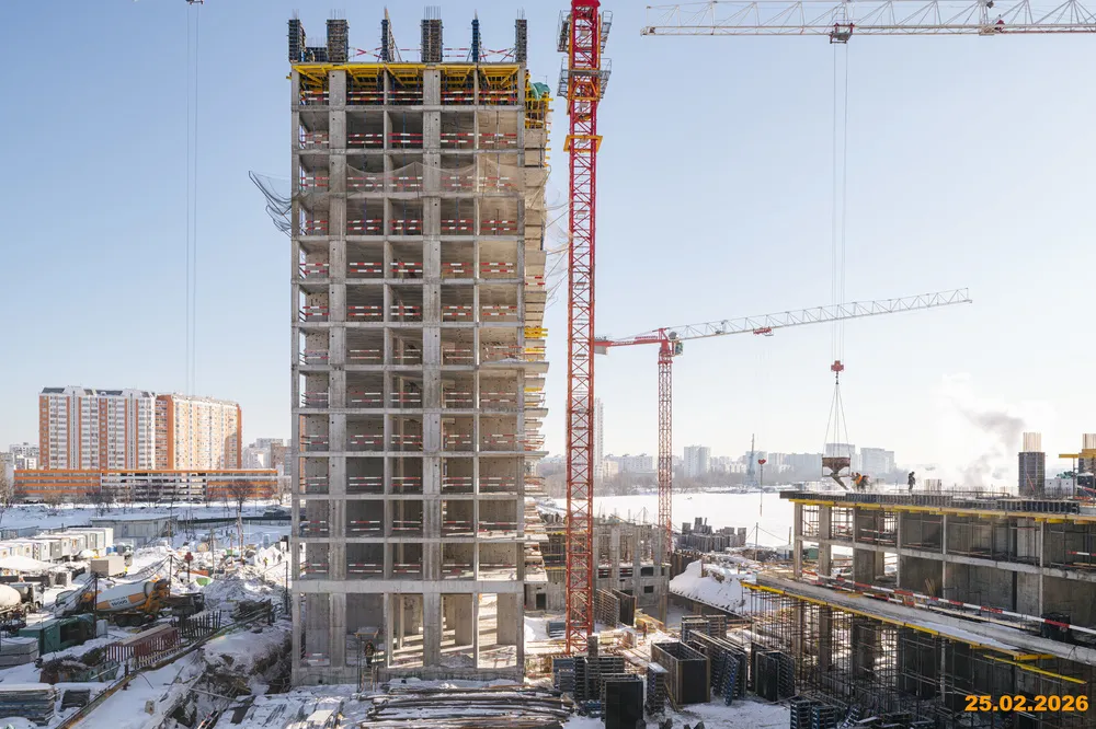 ЖК Portland (Портланд) ход строительства