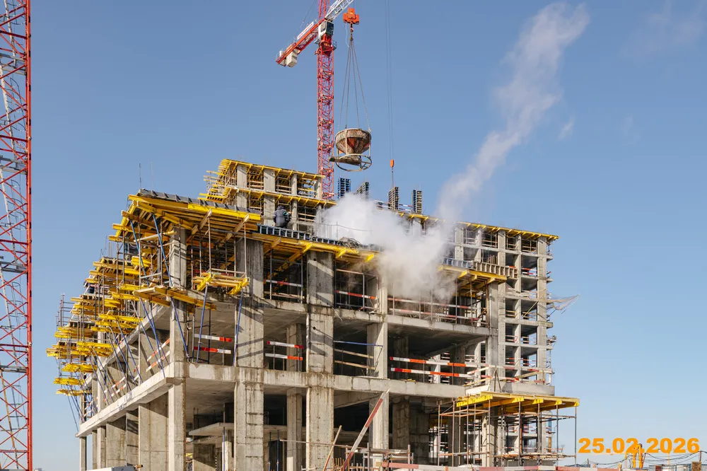 ЖК Portland (Портланд) ход строительства