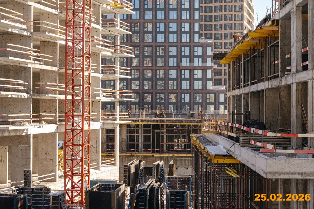 ЖК Portland (Портланд) ход строительства