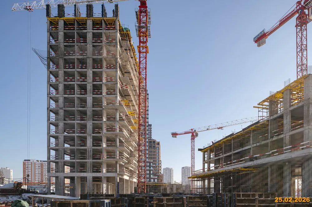 ЖК Portland (Портланд) ход строительства