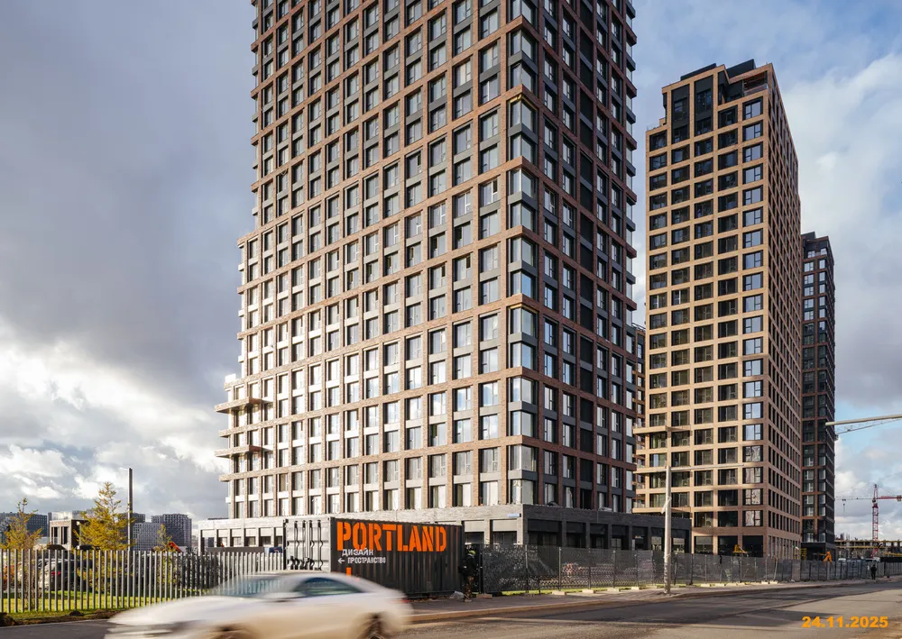 ЖК Portland (Портланд) ход строительства