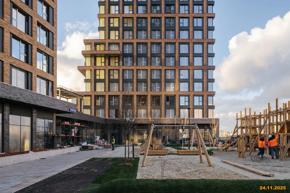 ЖК Portland (Портланд) ход строительства