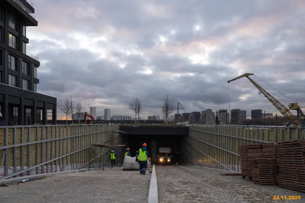 ЖК Portland (Портланд) ход строительства