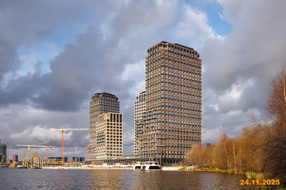 ЖК Portland (Портланд) ход строительства