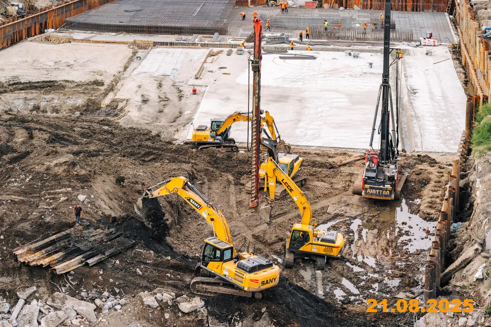 ЖК Portland (Портланд) ход строительства