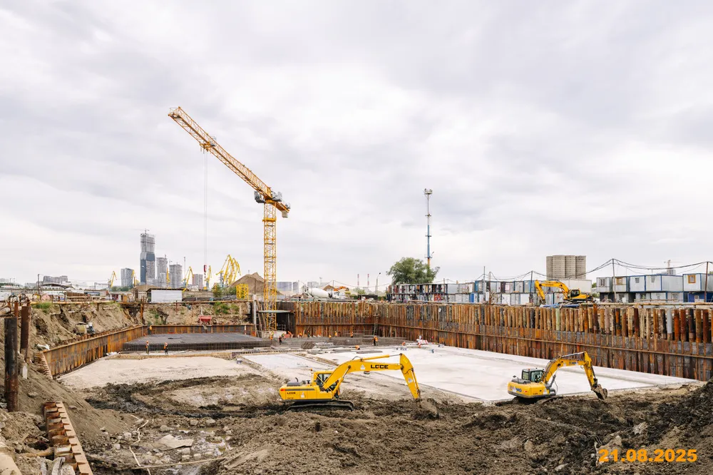 ЖК Portland (Портланд) ход строительства