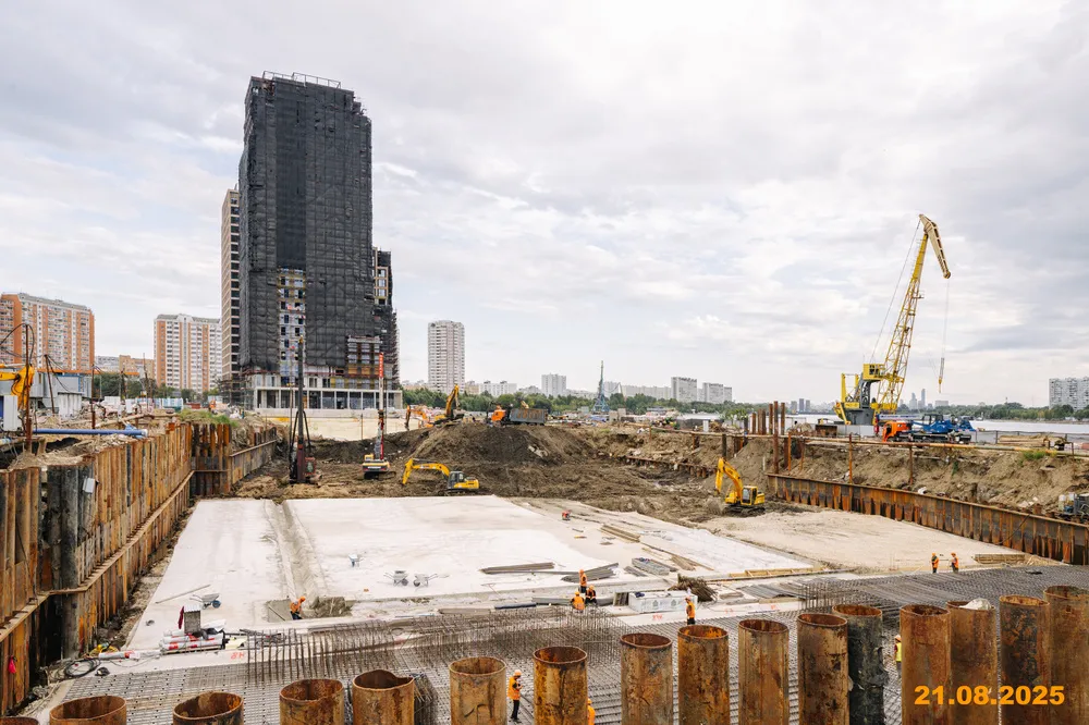 ЖК Portland (Портланд) ход строительства