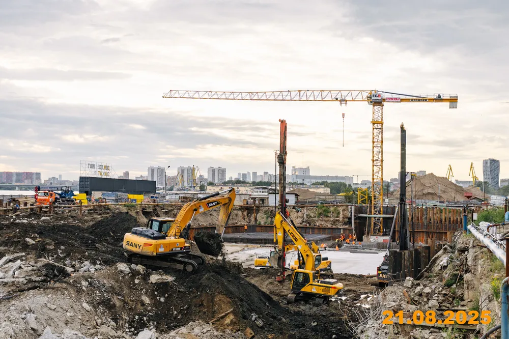 ЖК Portland (Портланд) ход строительства