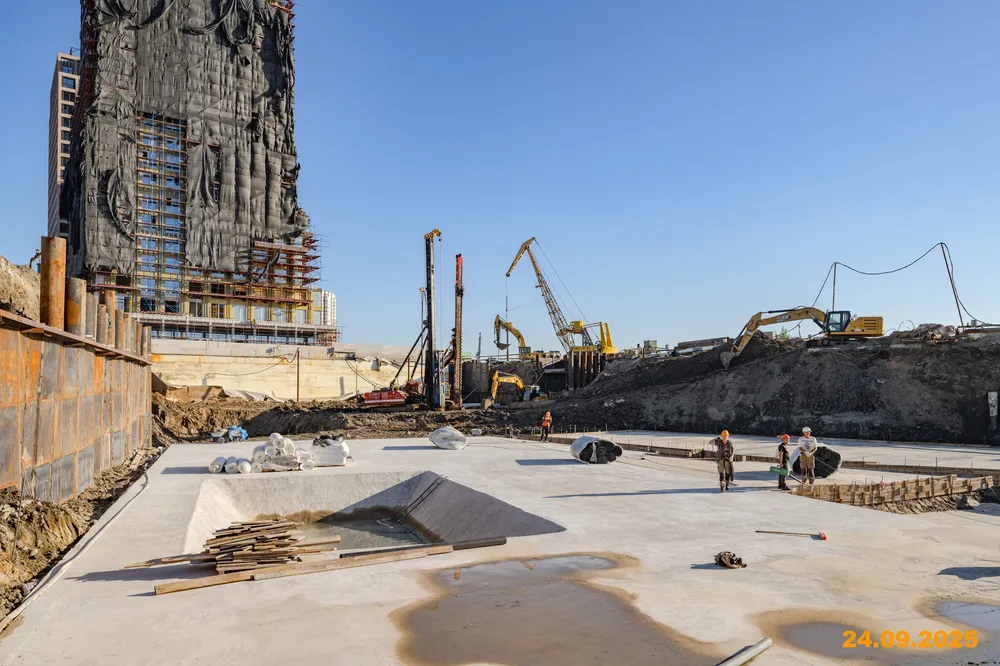 ЖК Portland (Портланд) ход строительства