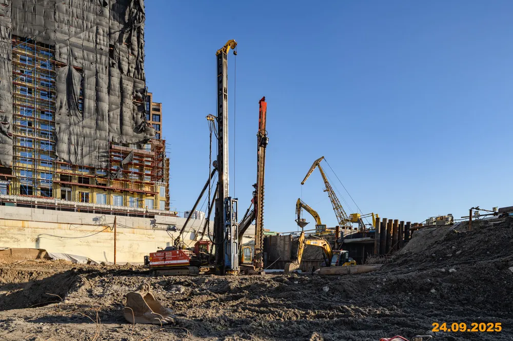 ЖК Portland (Портланд) ход строительства