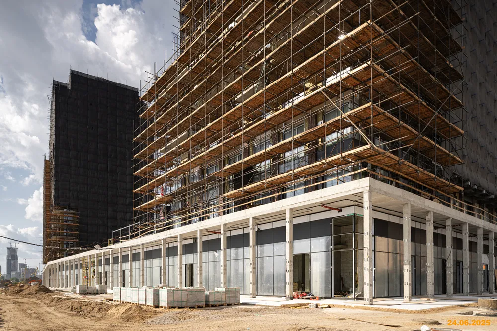 ЖК Portland (Портланд) ход строительства