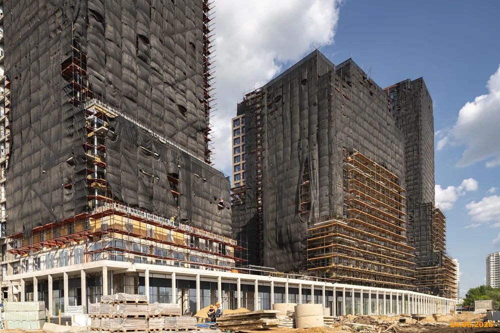 ЖК Portland (Портланд) ход строительства