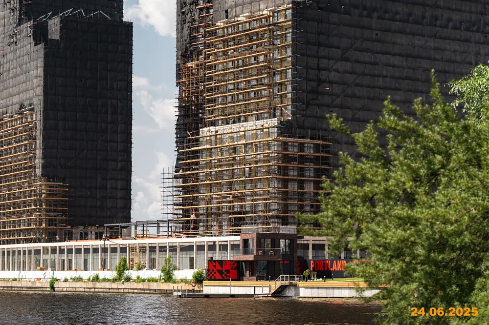 ЖК Portland (Портланд) ход строительства