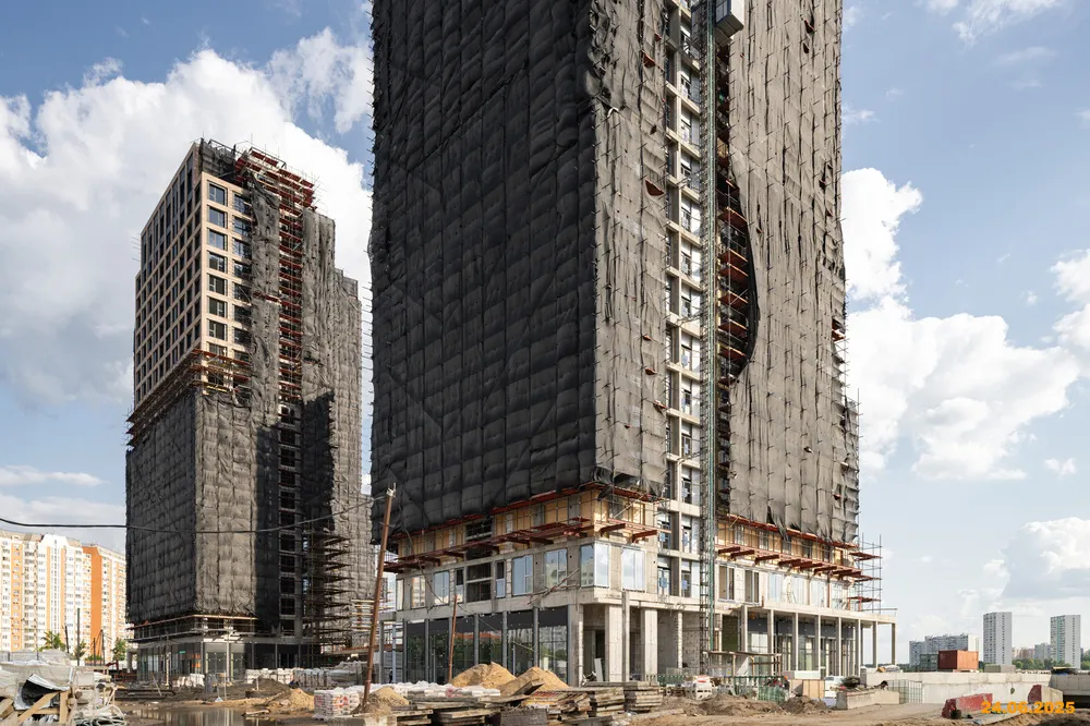 ЖК Portland (Портланд) ход строительства