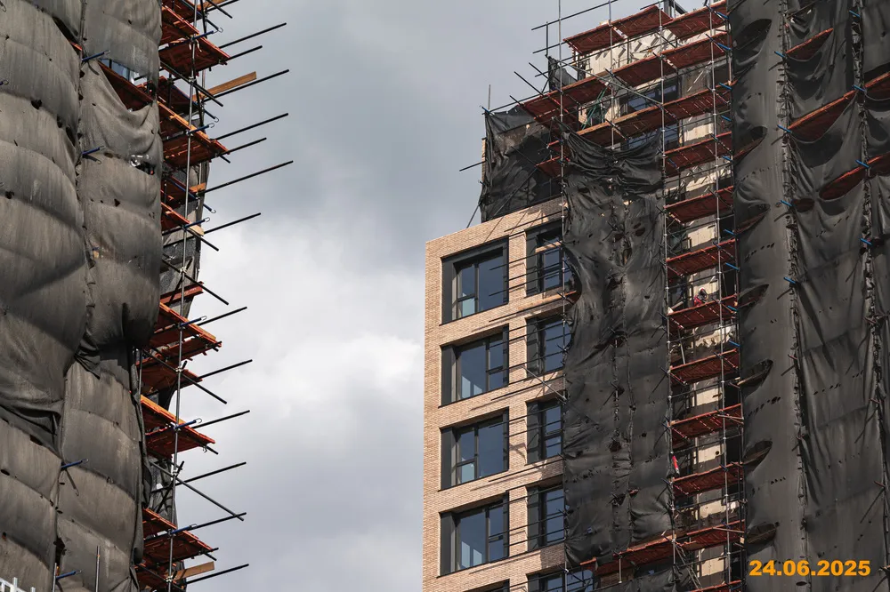 ЖК Portland (Портланд) ход строительства