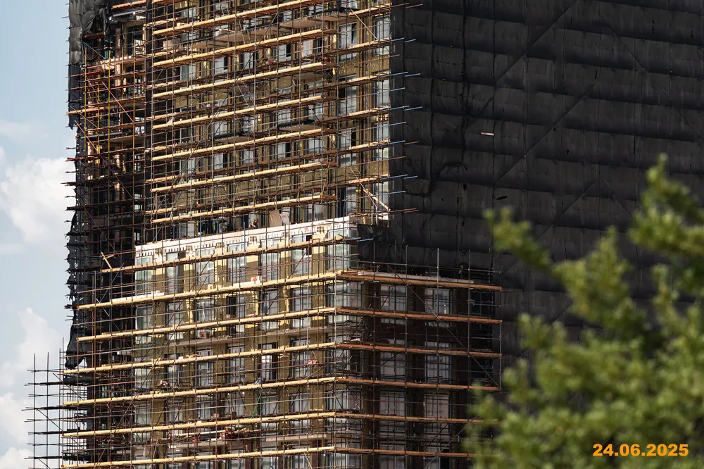 ЖК Portland (Портланд) ход строительства