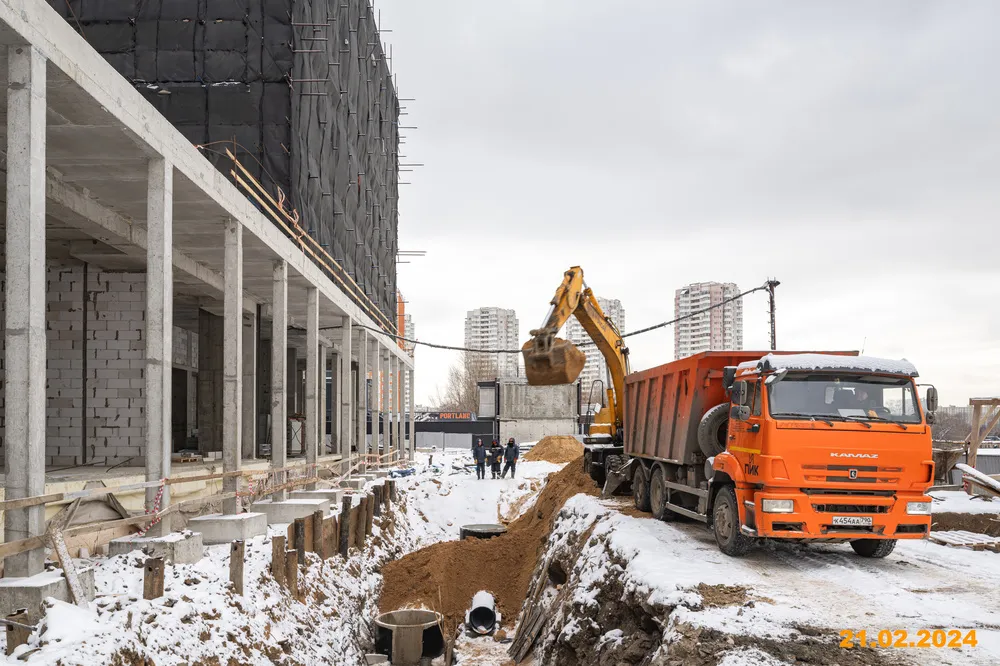 ЖК Portland (Портланд) ход строительства
